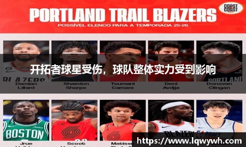 开拓者球星受伤，球队整体实力受到影响